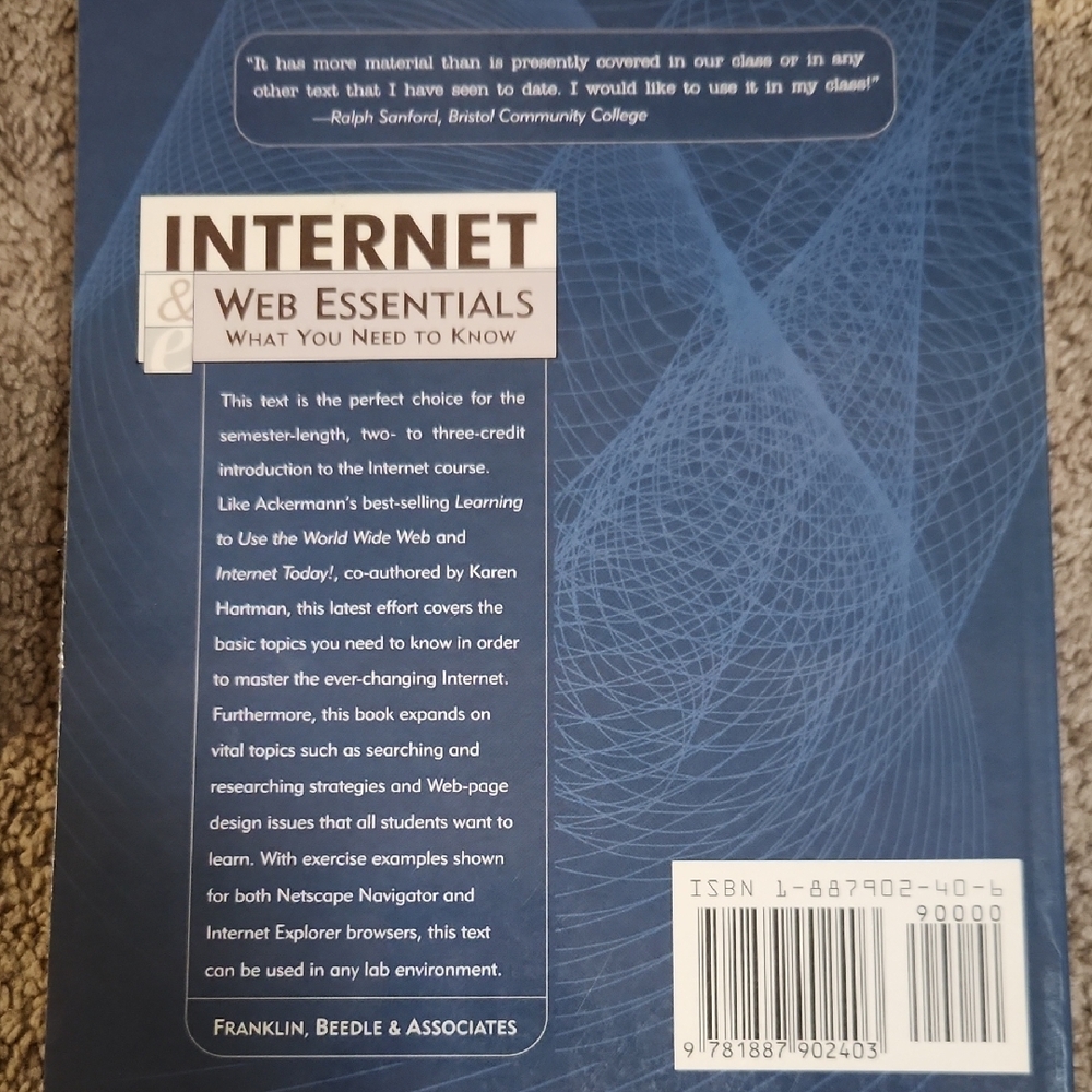 Internet & Web Essentials Book - Picture 2 of 2